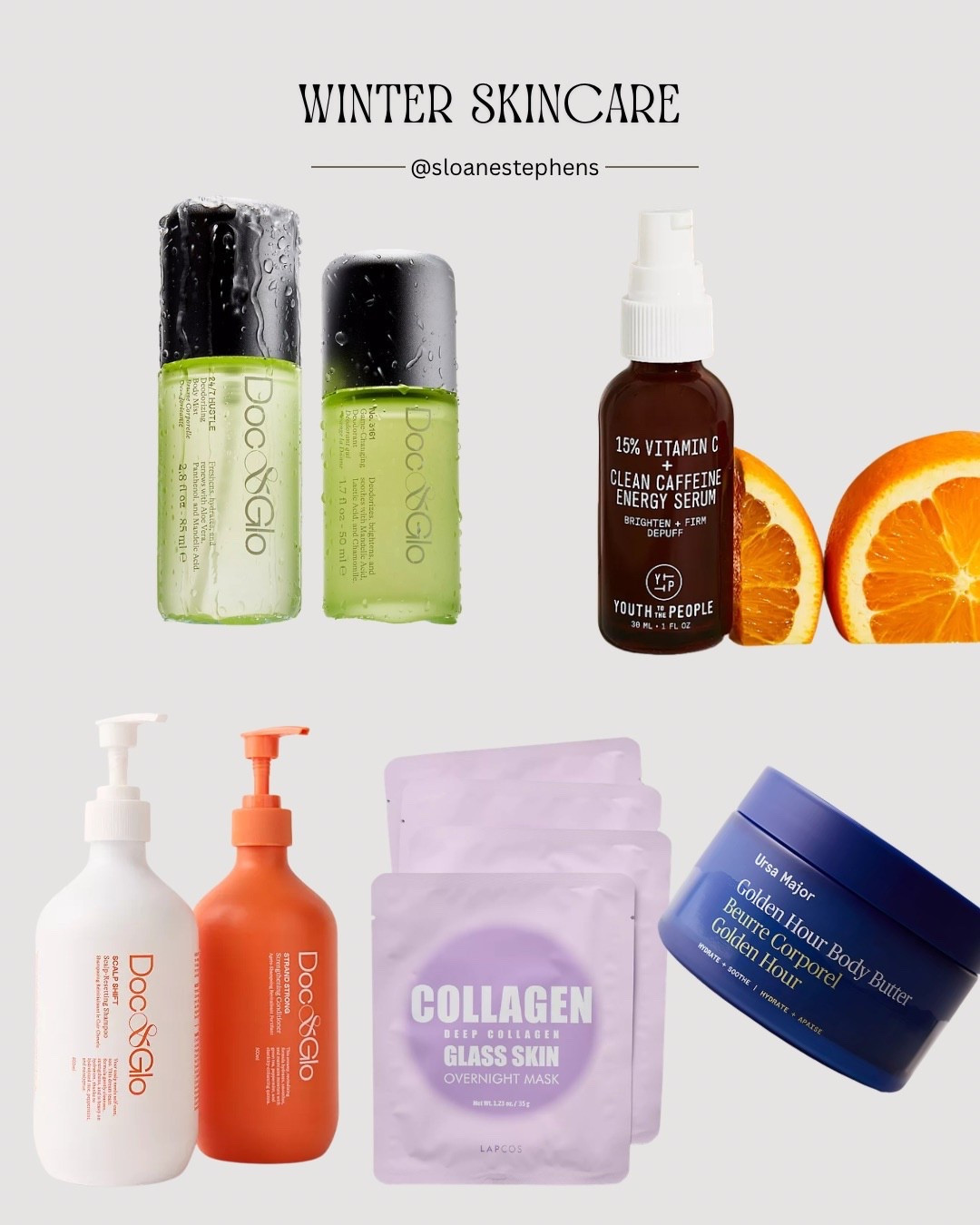 Winter skincare essentials for hydrated, glowing skin. Thoughtfully selected formulas for cold-weather care.


#LTKSeasonal #LTKBeauty #LTKgrwm