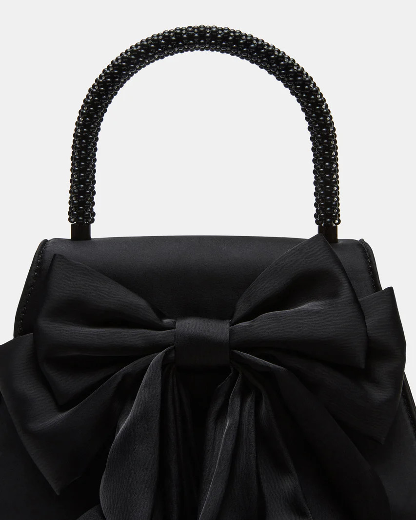 Cosette Bag Black Satin | Steve Madden (US)