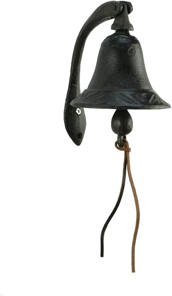 CTW Home Collection Cast Iron Logan Dinner Bell with Bracket Dinner Bell - Feel The Vibe of Tradi... | Amazon (CA)