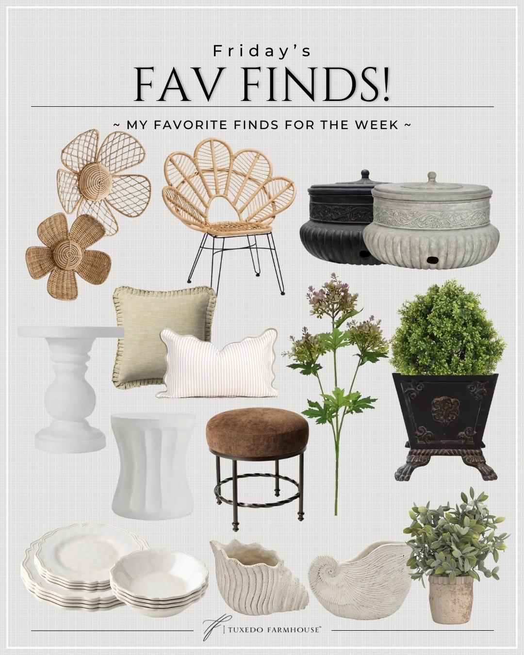 Sharing my favorite home decor and outdoor finds for the week. Catch me in stories on Fridays for more!

#LTKSeasonal #LTKHome #LTKSaleAlert