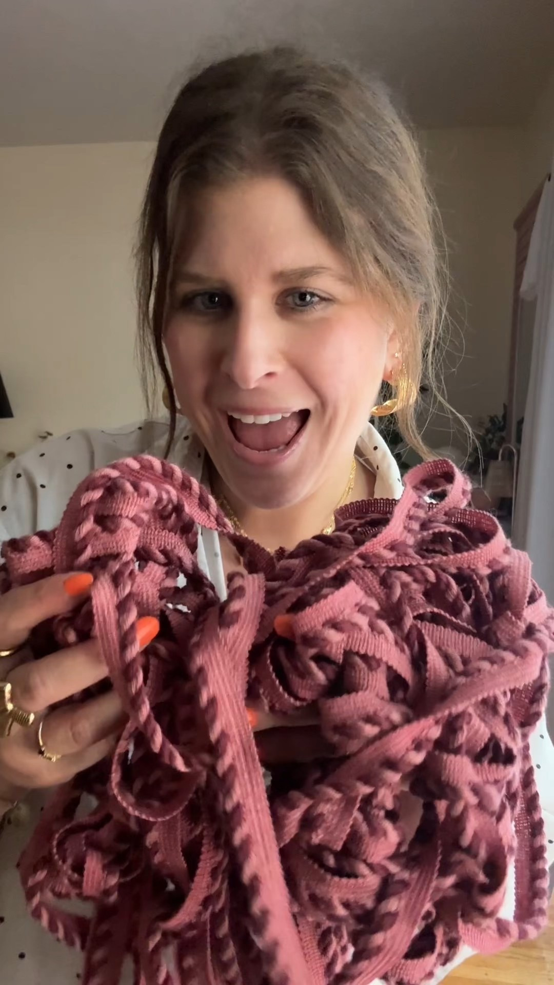 When I found this at the craft store for $2, I couldn’t leave it! The colors are so perfect & match the sofa! 

I love how the curtains have a little accessory now 🩷💜



#LTKFindsUnder100 #LTKStyleTip #LTKHome