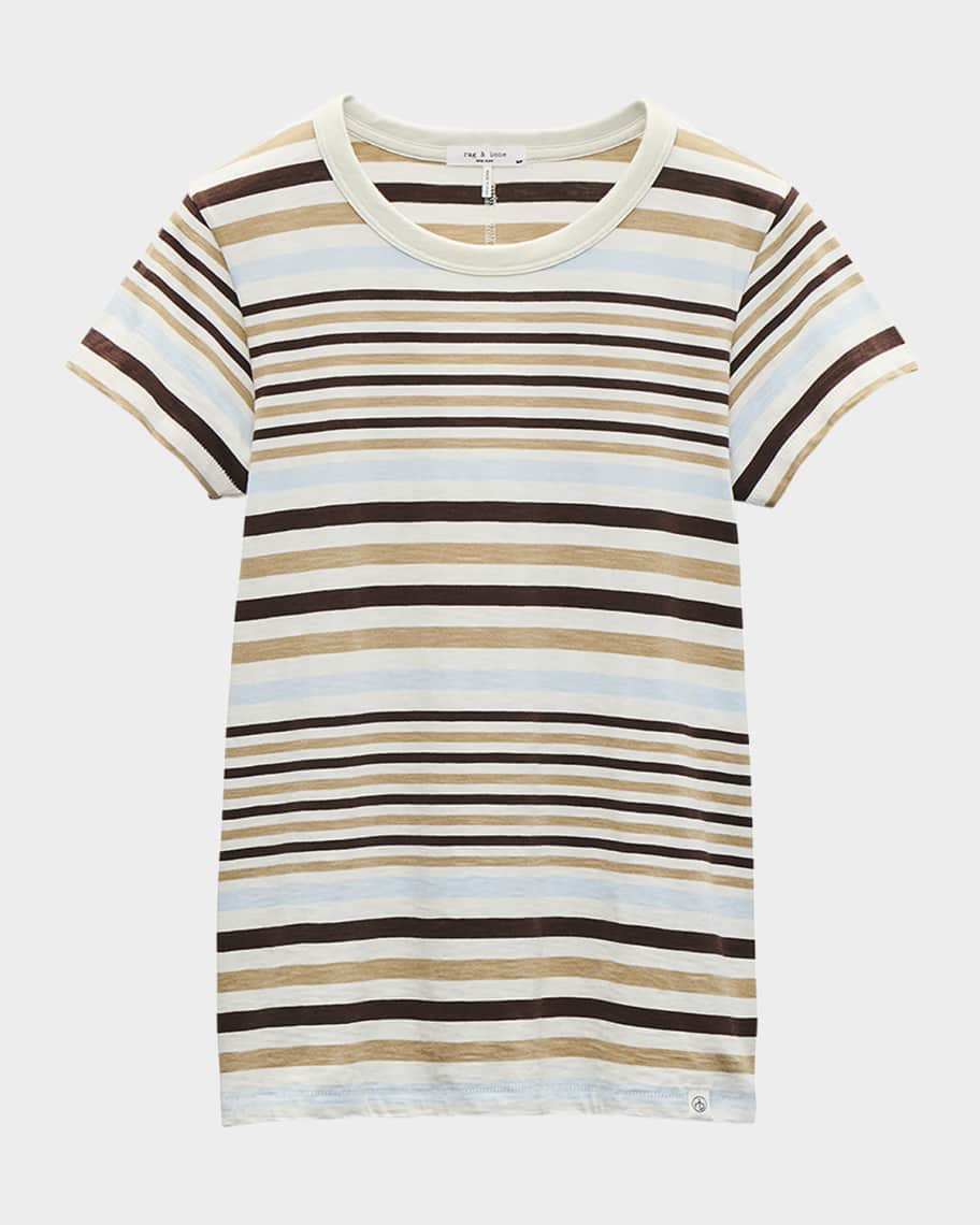 The Slub Striped Tee | Neiman Marcus