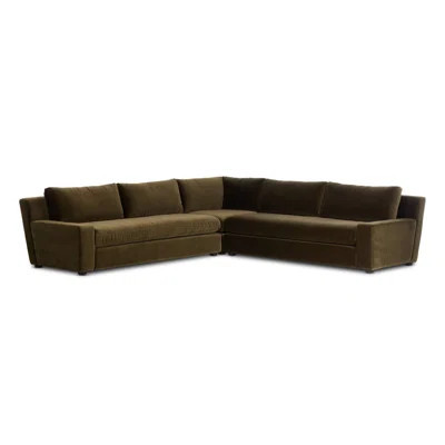 Yelena 3PC Sectional-Surrey Olive | Perigold