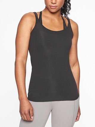 Athleta Womens Revive Tank Black Size L | Athleta