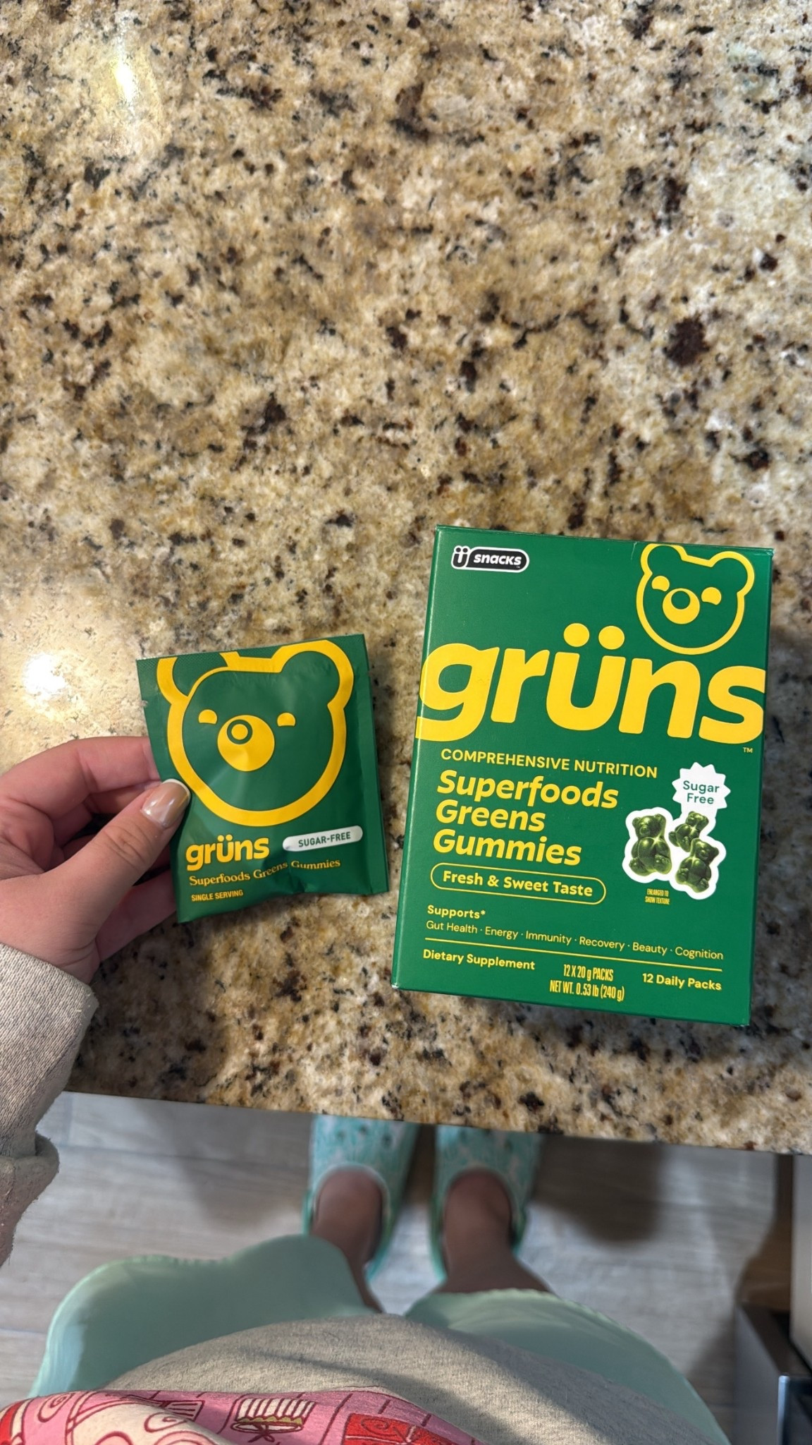 My fav superfood green gummies!! Sugar free of course!! 

#LTKdayinmylife #LTKselfcare #LTKfitnessgoals