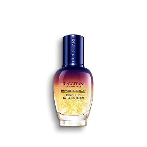L'Occitane Immortelle Overnight Reset Oil-in-Serum for a More Youthful and Rested Complexion, 1 Fl Oz | Amazon (US)