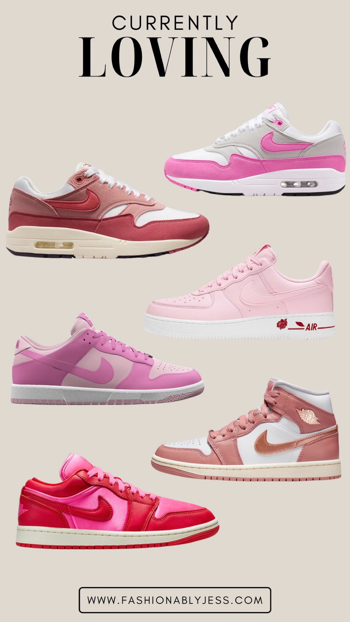 Loving all of these pink Nike sneakers💕💕💕

#LTKfindsunder100 #LTKstyletip #LTKshoecrush