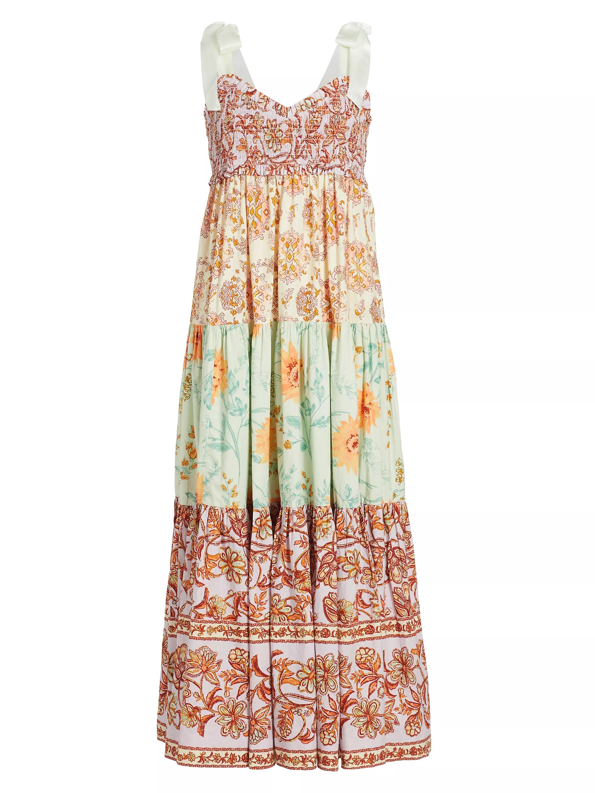 Bluebell Floral Cotton Maxi Dress | Saks Fifth Avenue