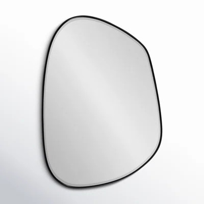 Kagan Decorative Wall Mirror 22X30 Black | Wayfair North America
