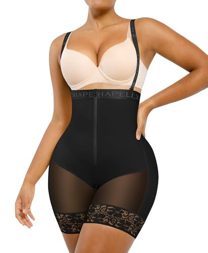 SHAPELLX Shapewear for Women Tummy Control Fajas Colombianas Moldeadoras Body Shaper Butt Lifting Shapewear X-Large | Amazon (US)