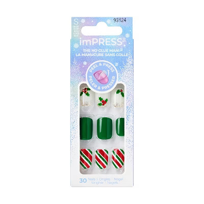 imPRESS Press-On Manicure - Festive Lights | Target