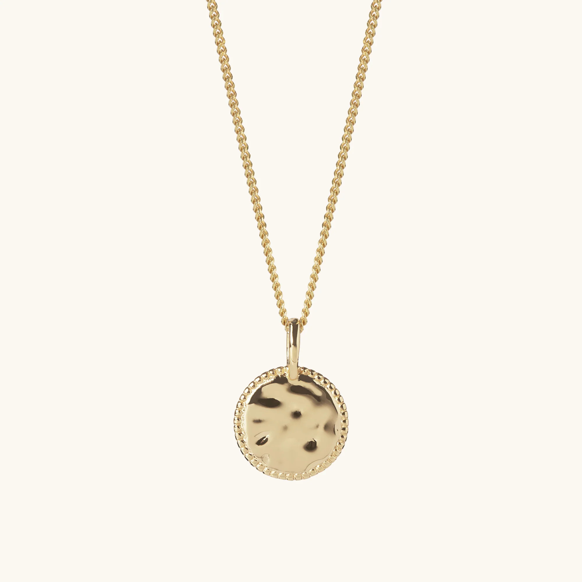 Mini Sun Necklace Gold | Muru Jewellery.