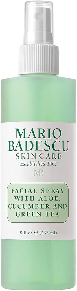 Mario Badescu Facial Spray with Aloe, Cucumber and Green Tea for All Skin Types, Face Mist that H... | Amazon (US)