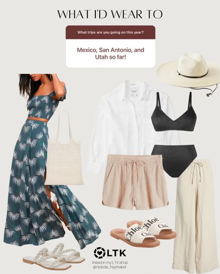 MEXICO LOOK: I asked you guys on stories your upcoming trips! Here are my looks for them! ⭐️ 

#mexico #traveloutfits #mexicooutfits #mexicolooks #resortwear #vacation #vacationlooks #vacationoutfit  

#LTKtravel #LTKFind #LTKstyletip