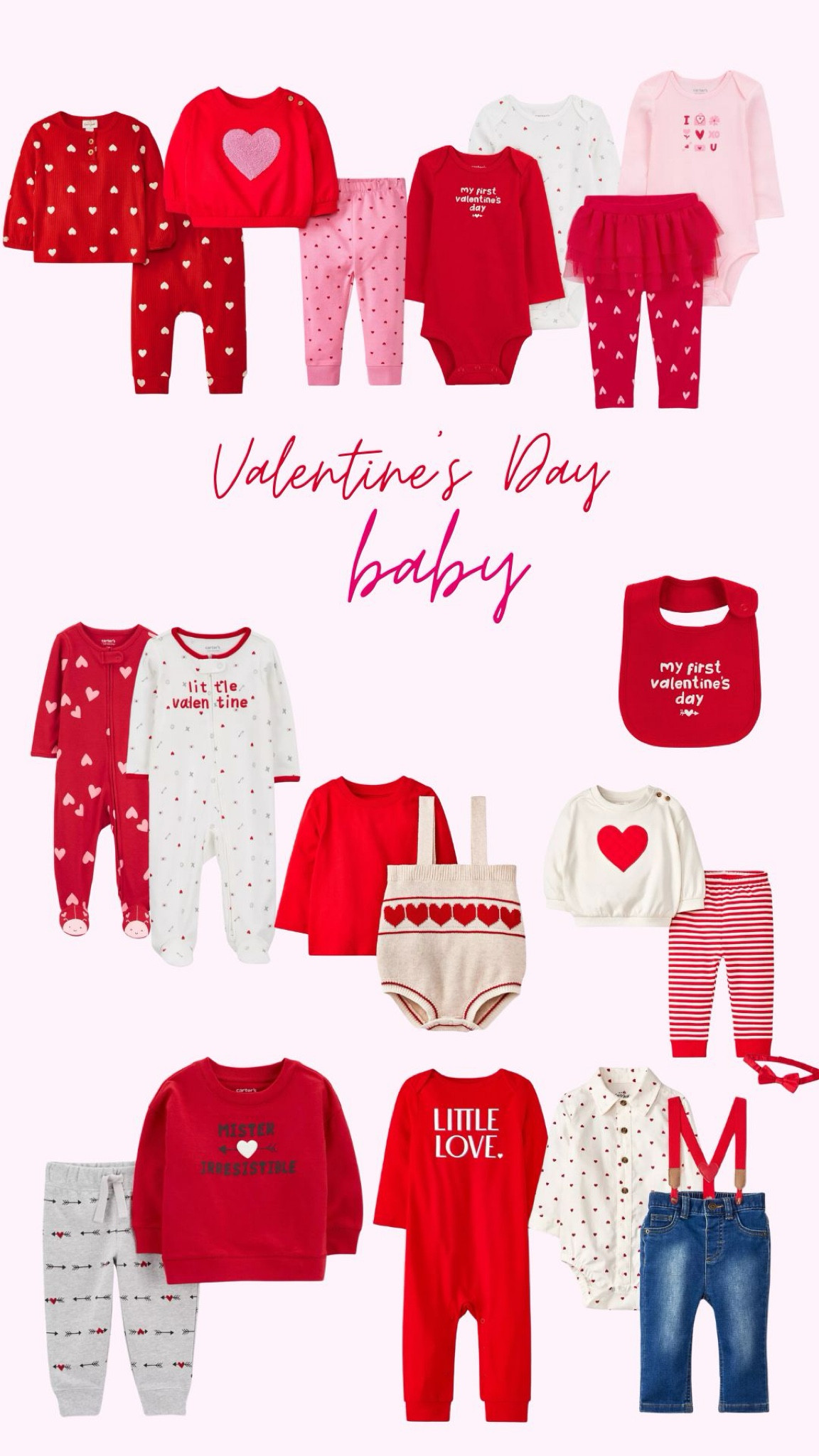 Some cute baby outfits from Target for the month of LOVE! 🥰❤️ #LTKvalentinesday #LTKvday #LTKvalentine #LTKbabyclothes #LTKmom #LTKTarget

#LTKBaby #LTKFindsUnder50 #LTKKids