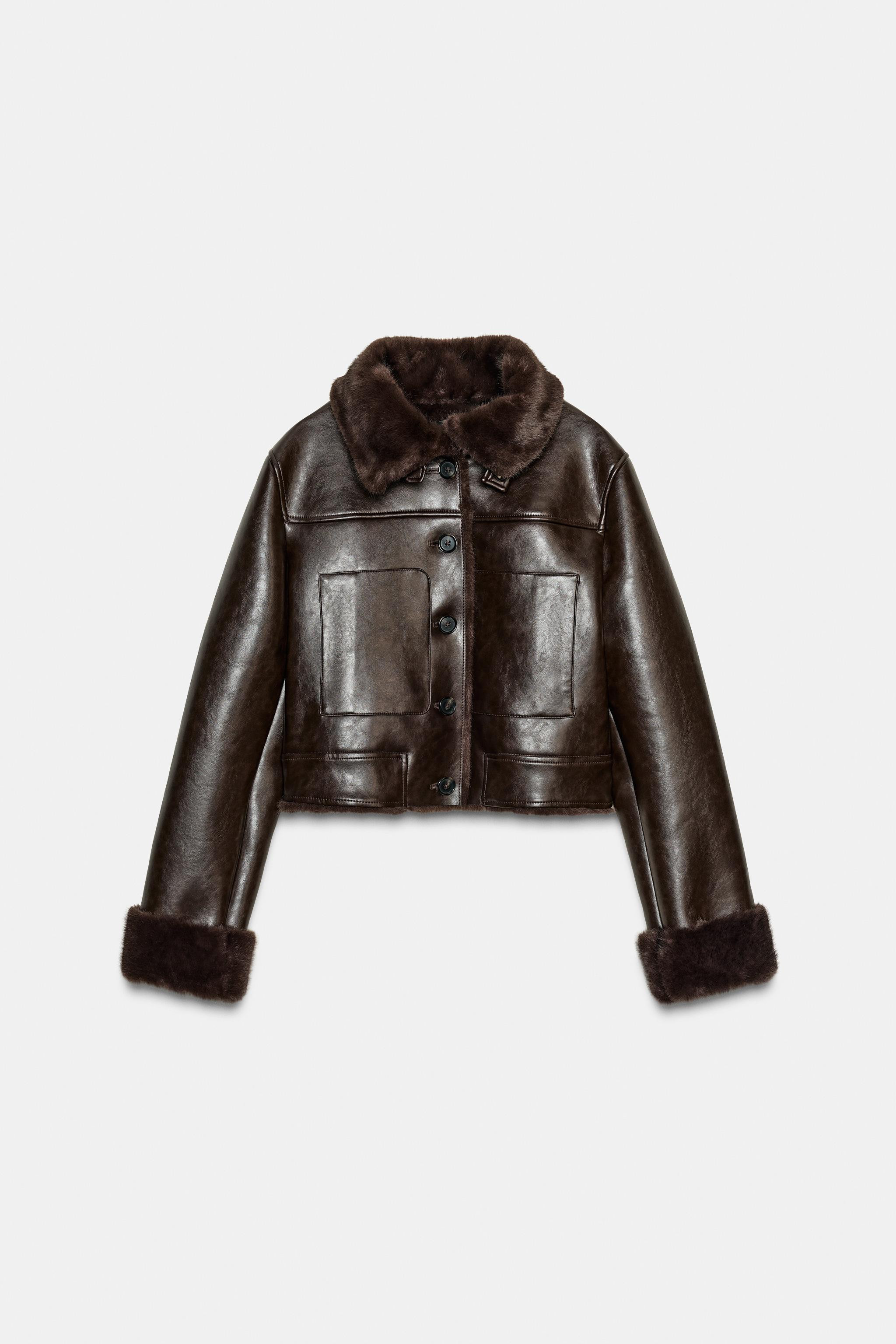 DOUBLEFACE-JACKE MIT FELLIMITAT | Zara DE