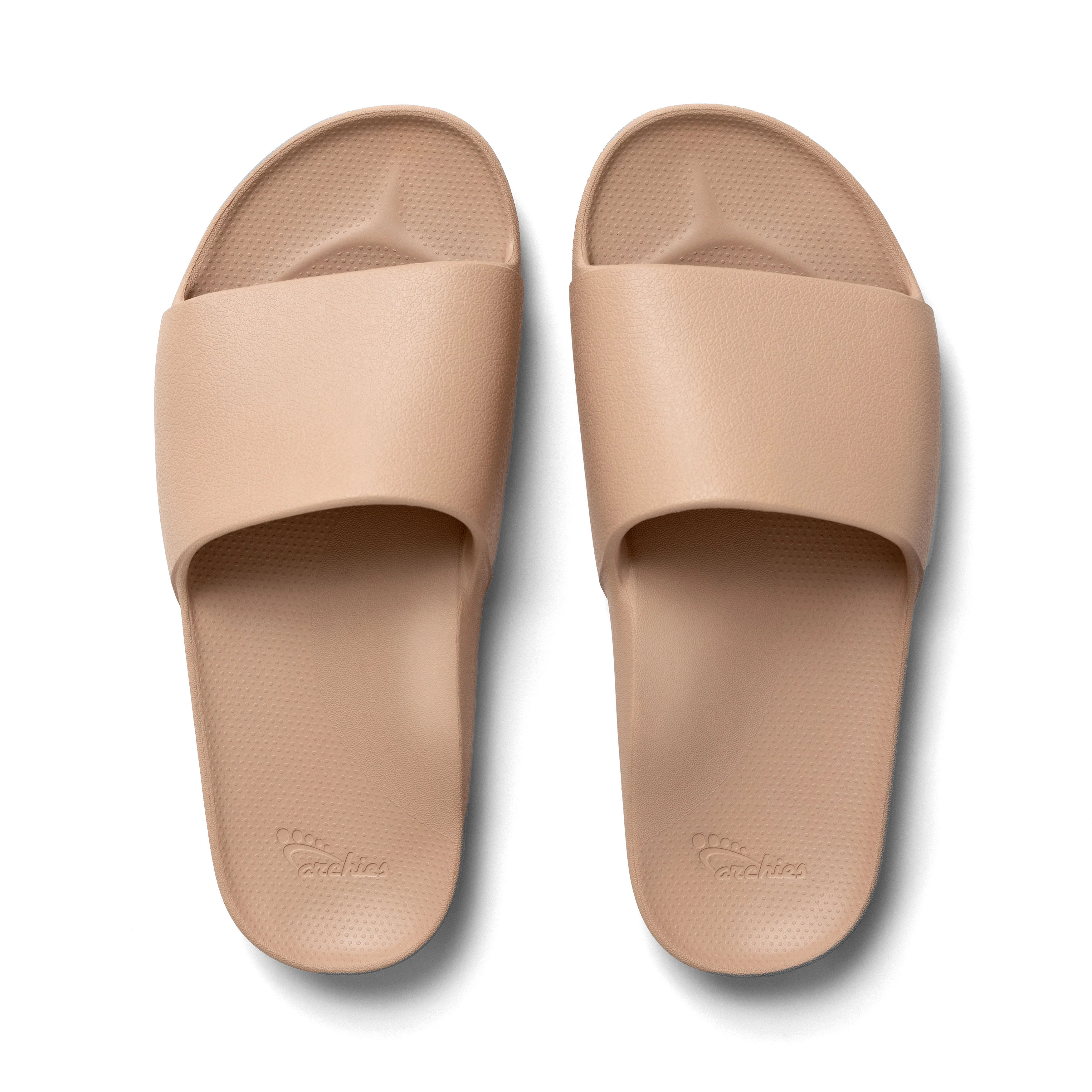 Arch Support Slides - Classic - Tan | Archies Footwear US
