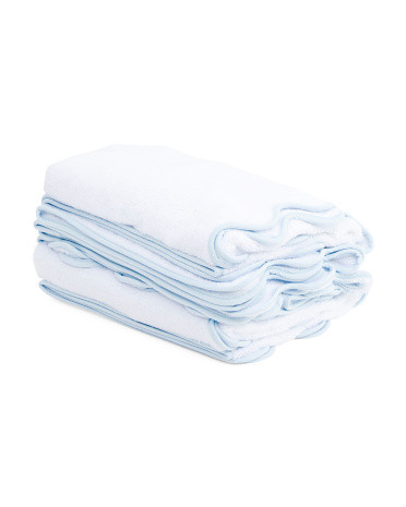 Made In Turkey 6pc Scalloped Edge Towel Set | TJ Maxx