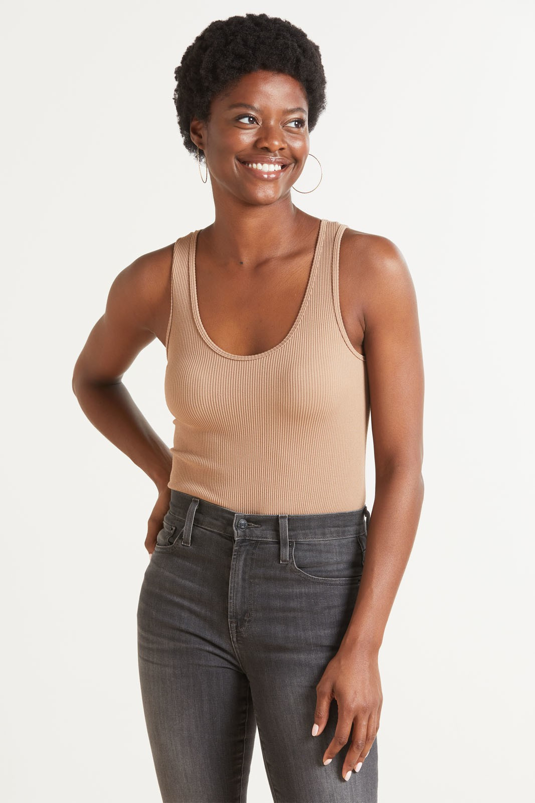 Z SUPPLY Delilah Seamless Rib Tank | EVEREVE | Evereve