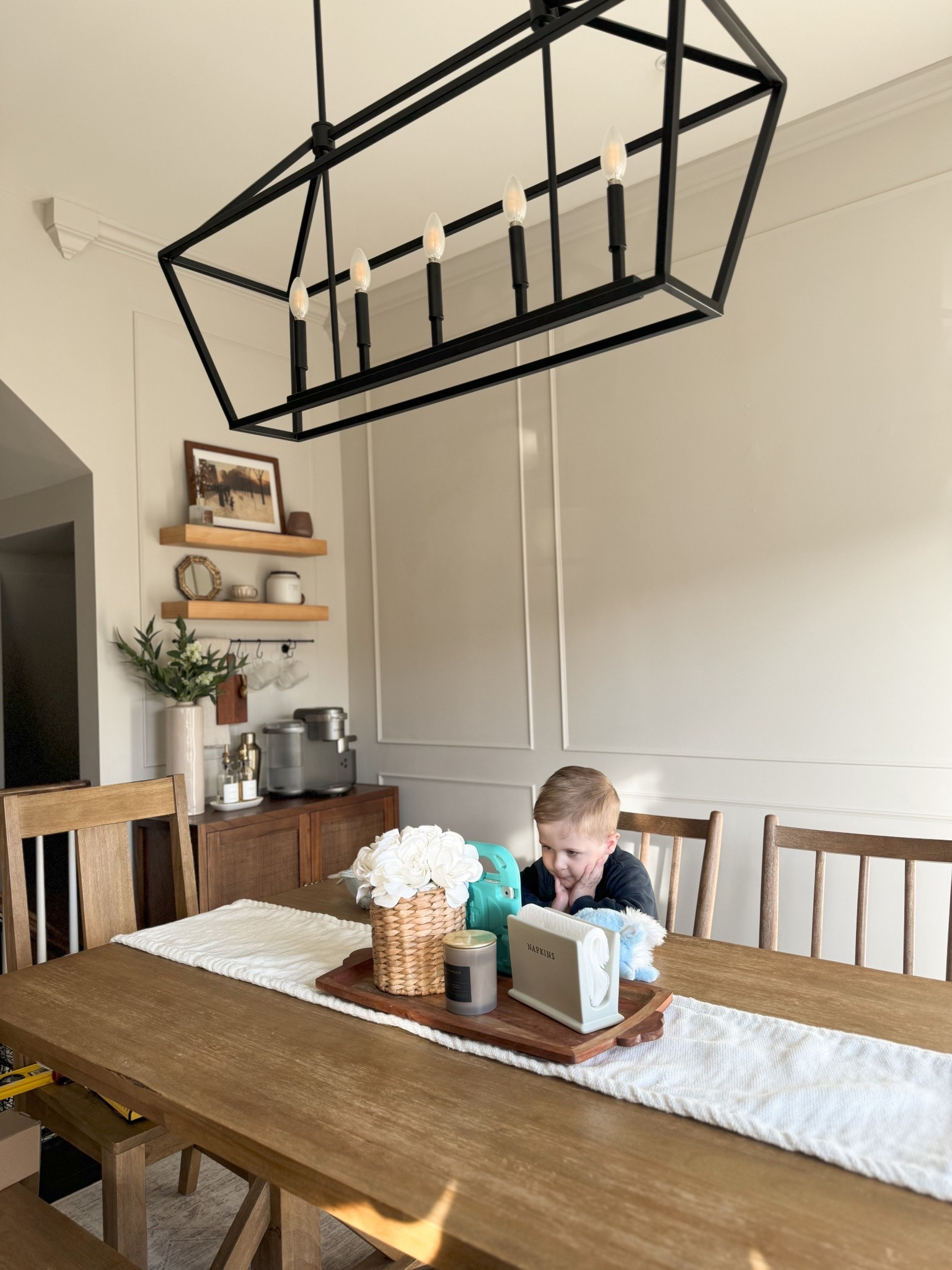Dining room inspiration — our diy progress with coffee bar 


#LTKHome