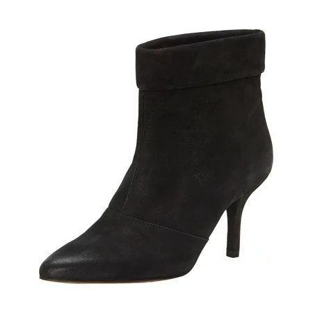 Vince Camuto Womens Amvita Suede Stilettos Ankle Boots Black 6.5 Medium (B M) | Walmart (US)