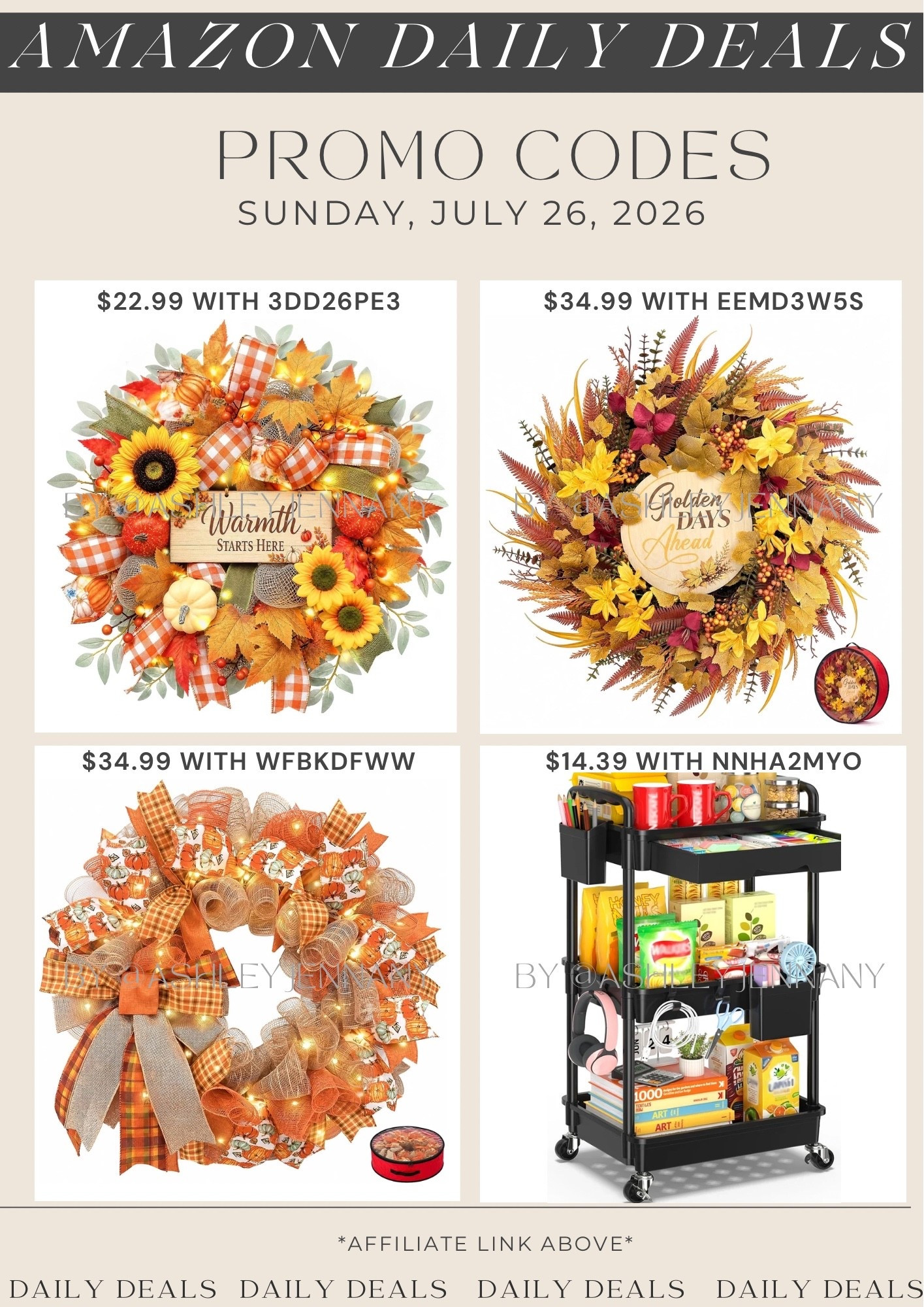 Amazon deals

#LTKSeasonal #LTKHome #LTKSaleAlert