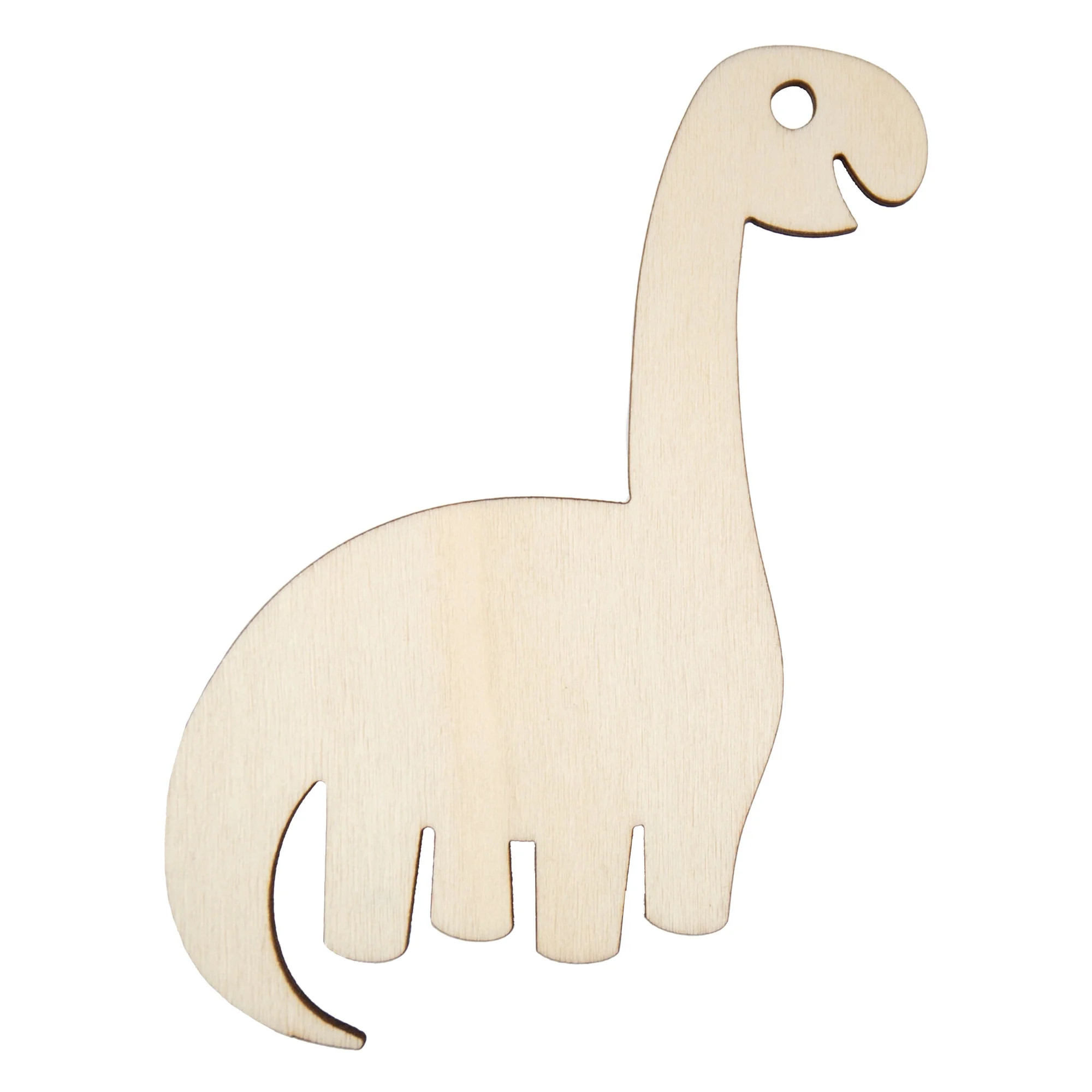 Hello Hobby Wood Stegosaurus Dinosaur Shape, Ready-to-Decorate Die-Cut Shape, 3" x 0.145" x 4" - ... | Walmart (US)