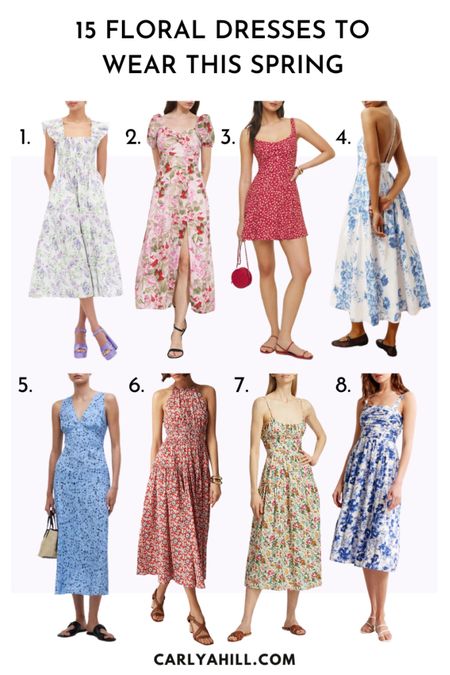 15 floral dresses to wear this Spring

#LTKstyletip 

#LTKSeasonal