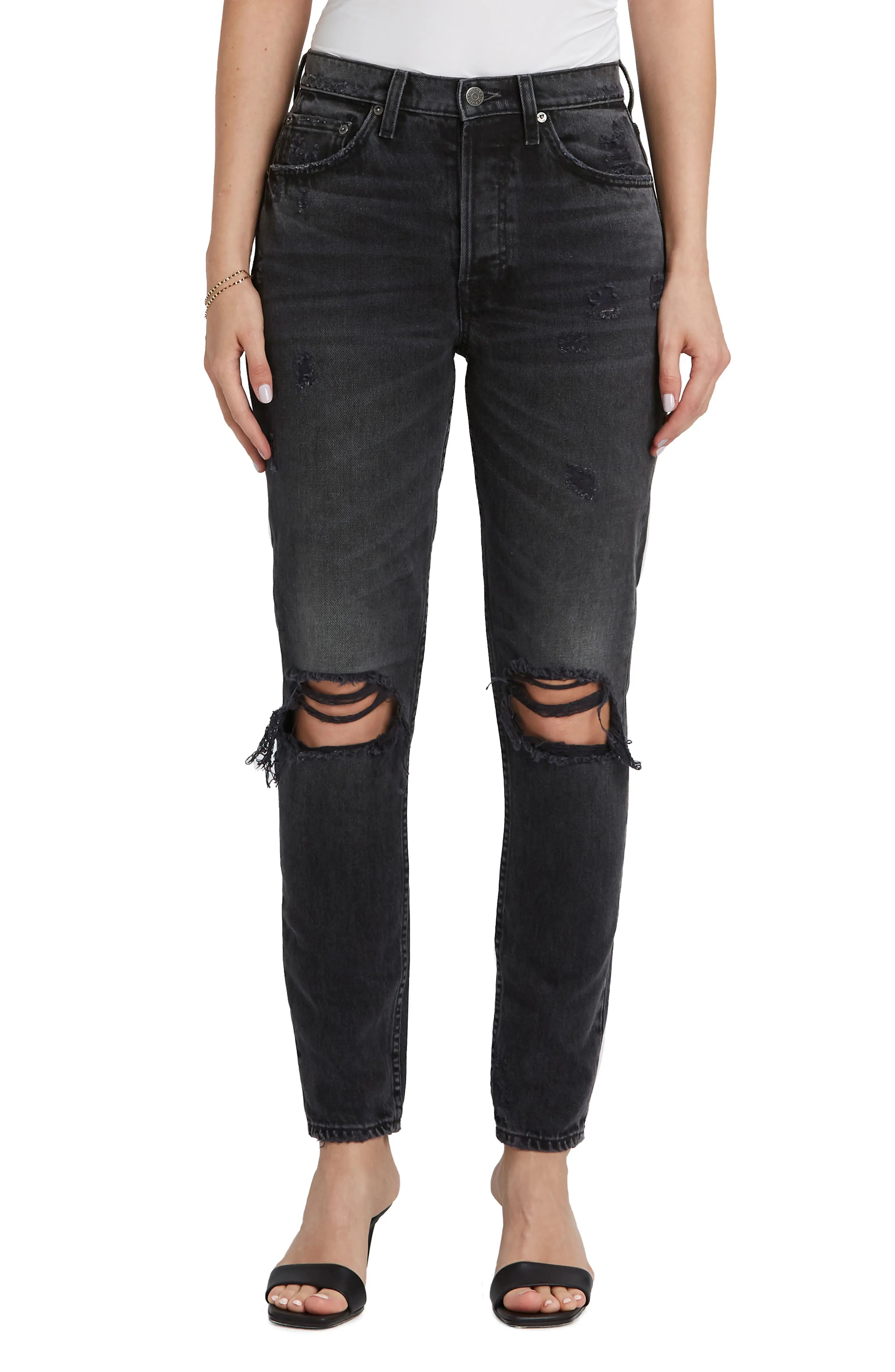 The Billy Ripped High Waist Ankle Skinny Jeans | Nordstrom