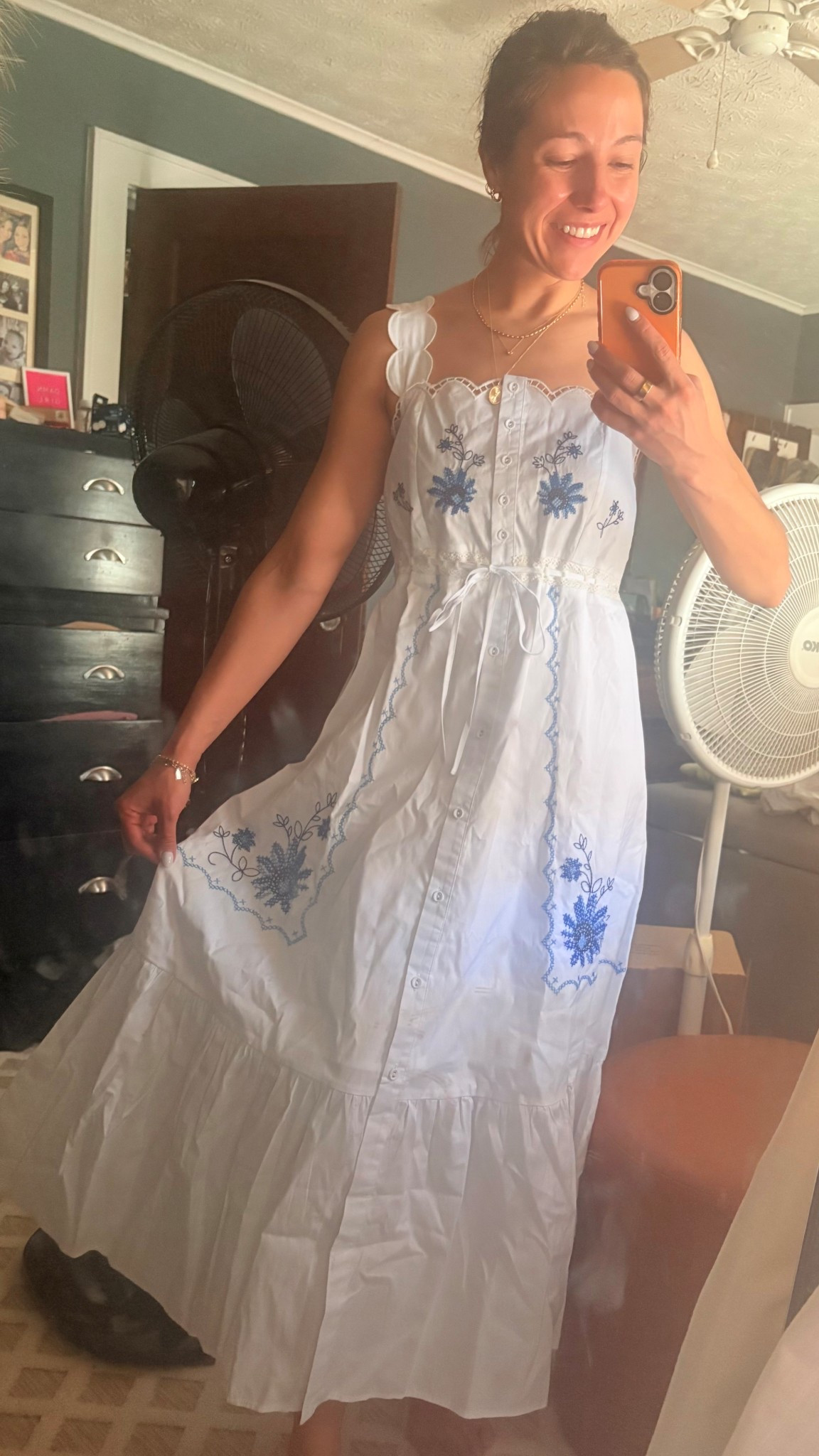 Looks like farm rio but under $110 What I bought for Spain
What I packed for Spain
Euro summer
Blue and white maxi dress 
Maxi dress for Europe 
Blue floral dress
Wirope outfot inspo
Paclomg for europe
Europe vacation
Outfit inspo europe
Spain outfot inspo
Spain vacation
Travels
Mother’s Day outfit inspo
Floral embroidery dress

#LTKootd #LTKMothersDay #LTKTravel