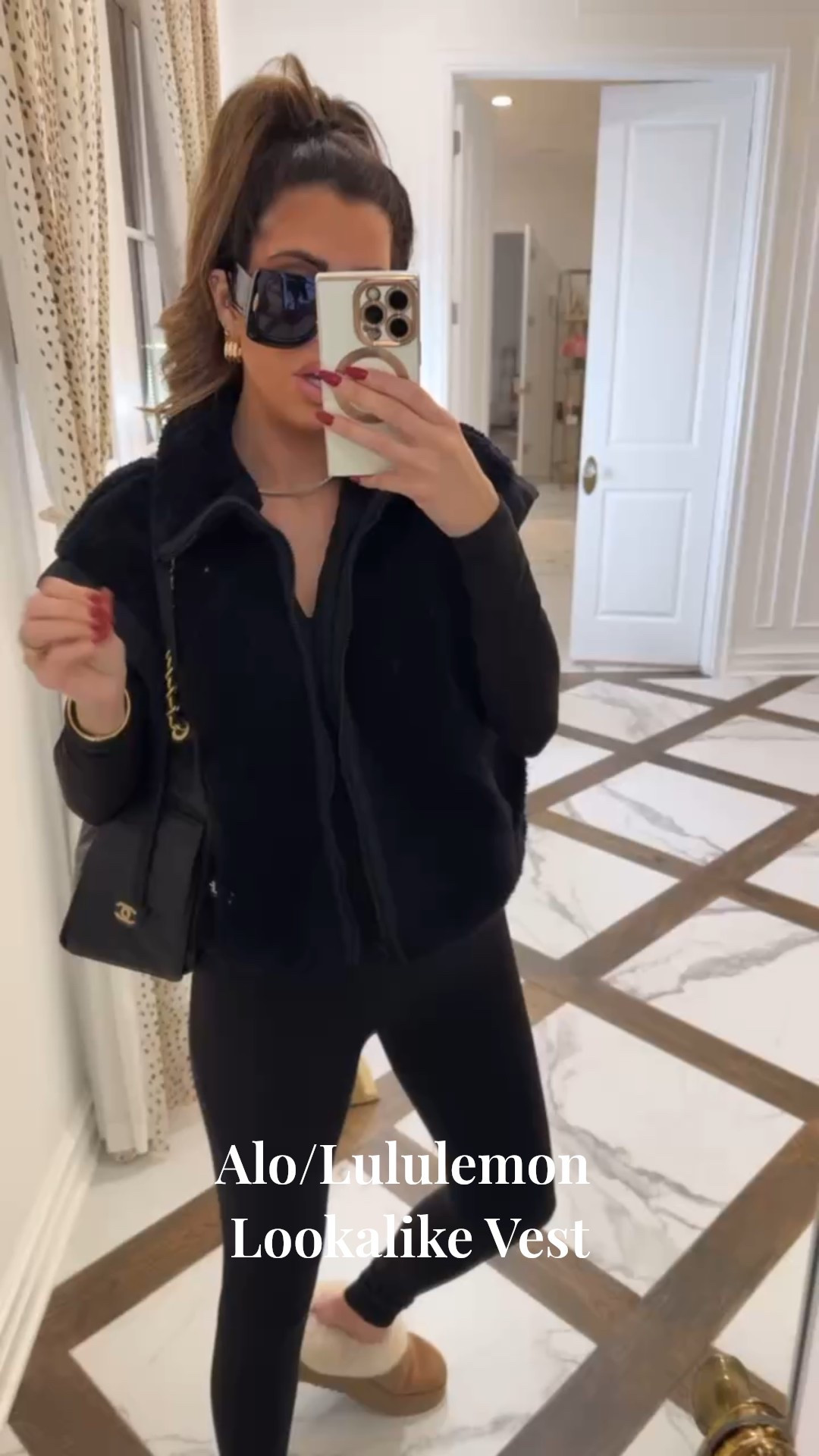 Wearing a size medium in this vest! It’s giving Lululemon and Alo quality, but for a fraction of the cost!! 

Lululemon lookalike, Alo lookalike, Vest, Athletic vest, Target vest, Black vest, Comfy outfit, Casual outfit, Lounge set, Target finds, Emily Ann Gemma

#LTKSeasonal #LTKFindsUnder50 #LTKHoliday