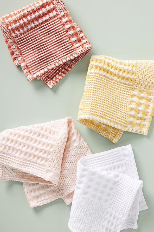 Silas Dishcloths, Set of 4 | Anthropologie (US)