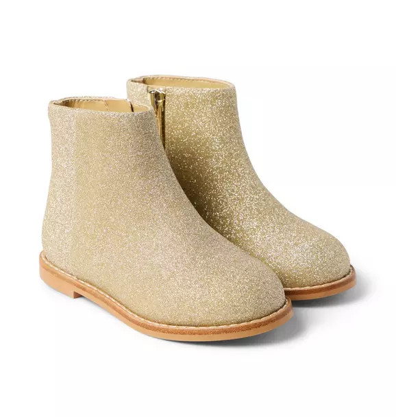 Sparkle Side Zip Bootie | Janie and Jack