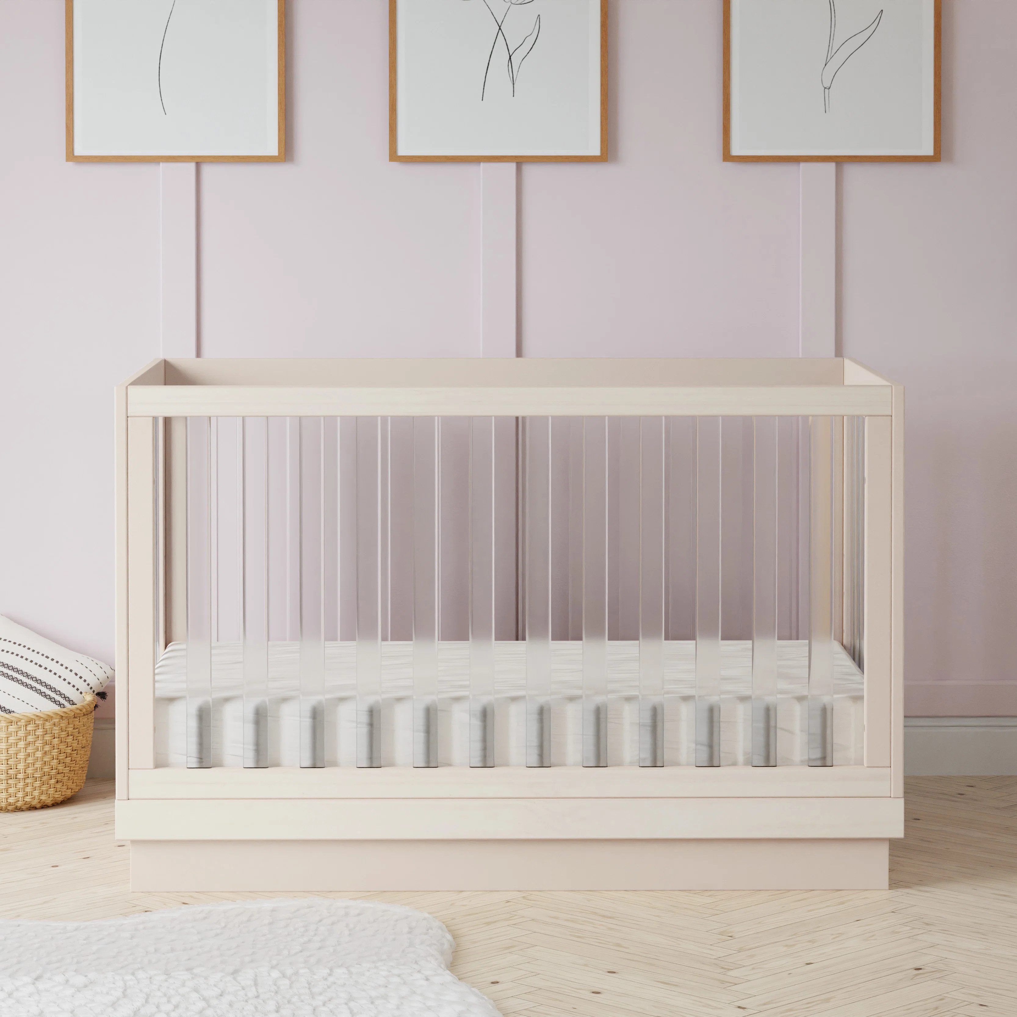 Harlow 3-in-1 Convertible Crib | Wayfair North America