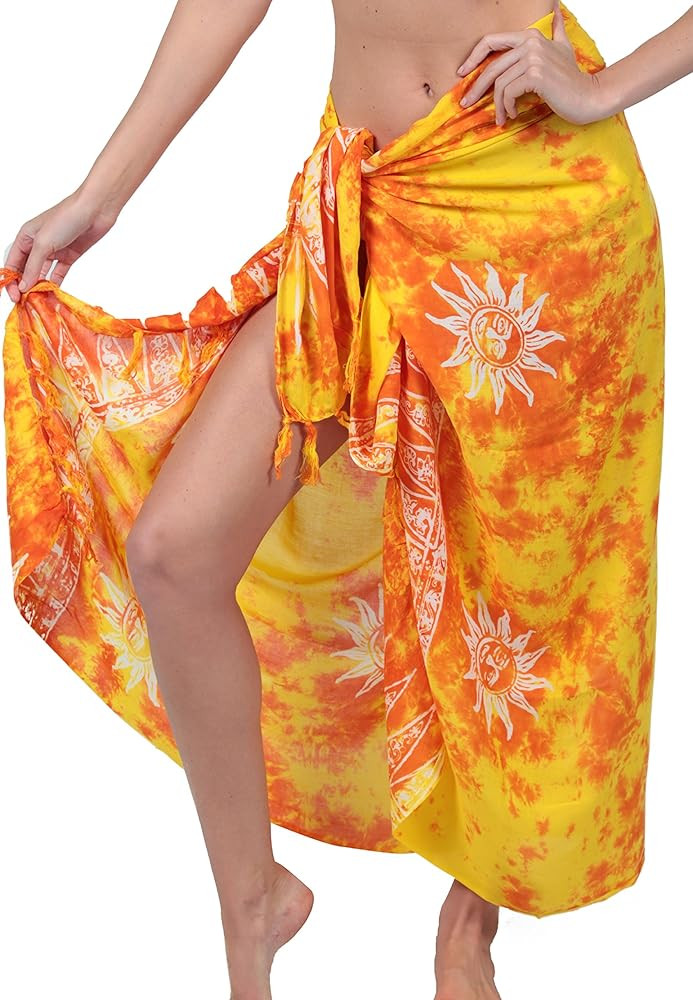 INGEAR Womens Fashion Batik Swimsuit Cover Ups Beach Bikini Swimsuit Womens Cover Up | Amazon (US)