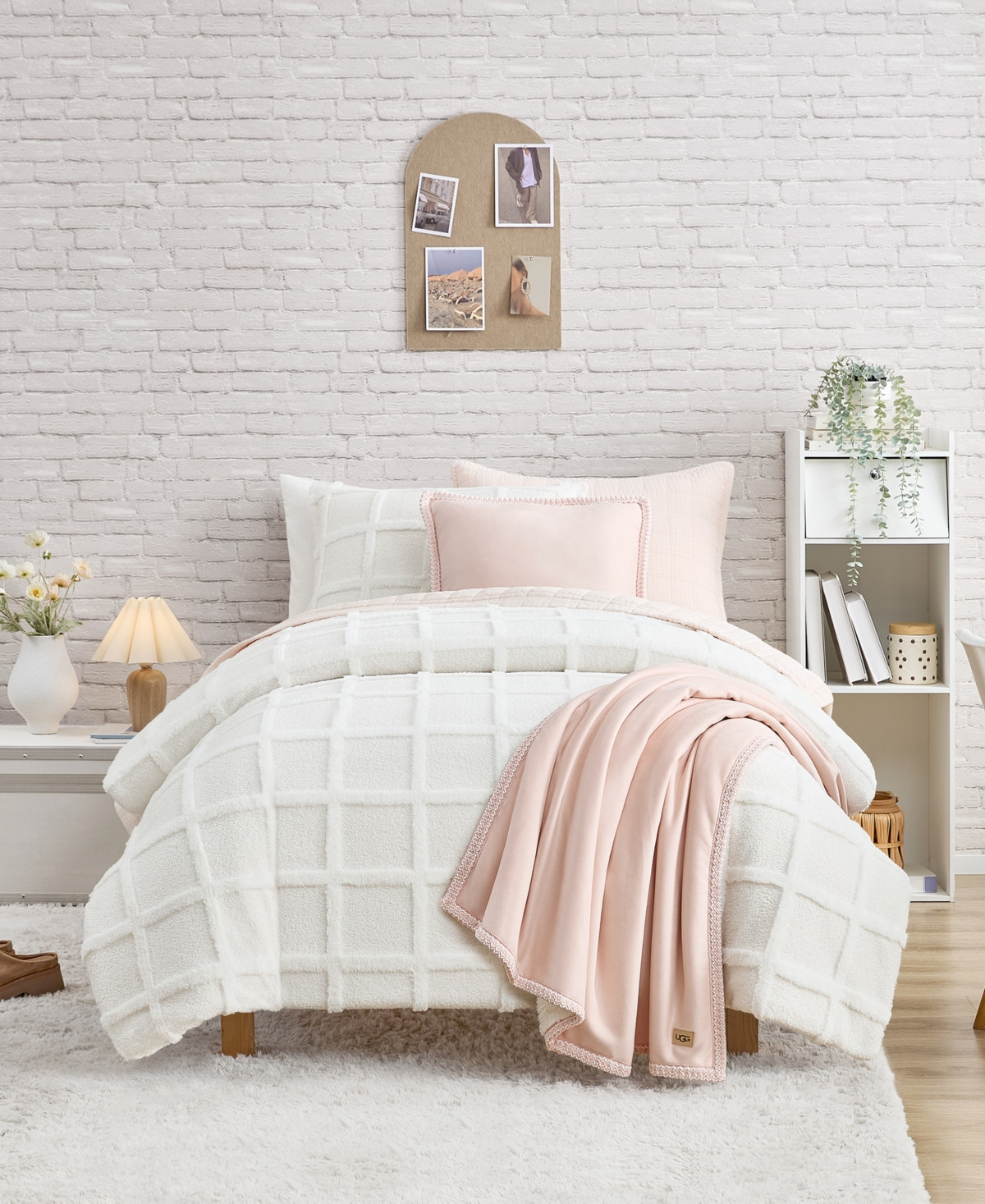 Ugg Hardison 3-Pc. Comforter Set, King - Snow | Macy's