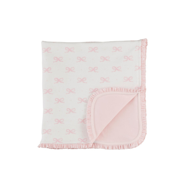 Bows Baby Arrival Blanket | Mud Pie