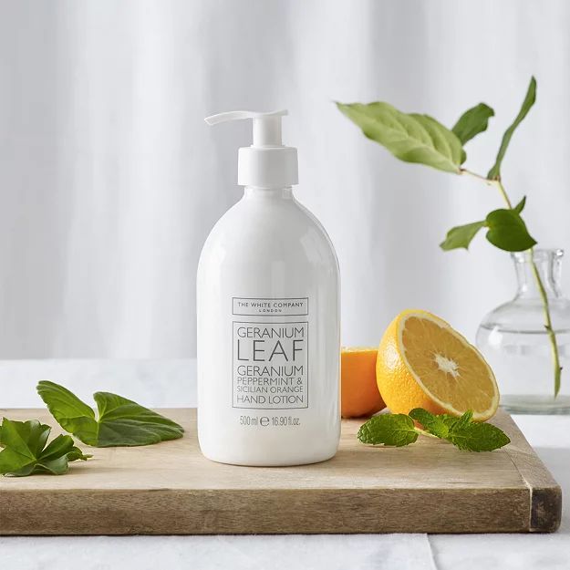 Geranium Leaf Hand Lotion | The White Company (UK)