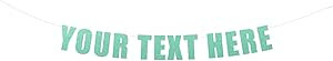Your Text Here banner - Funny Rude Customize Your Party Banner Signs | Custom Text/Phrase Banner ... | Amazon (US)