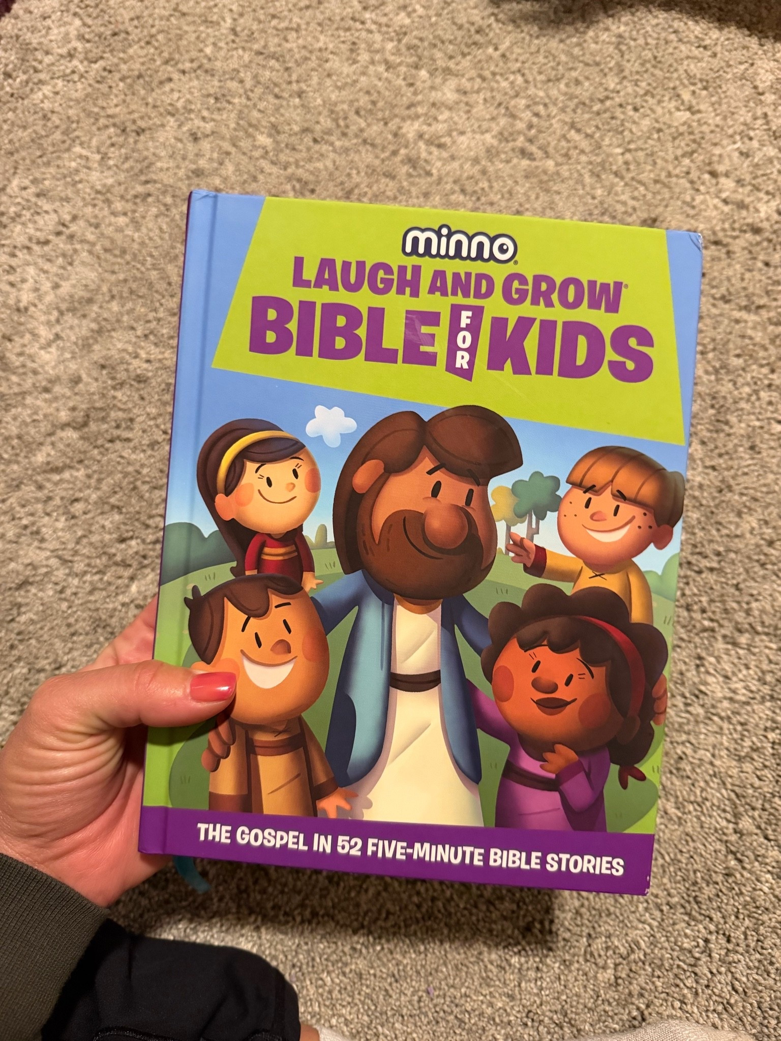 A great kid friendly bible or devotional we have been reading with the girls