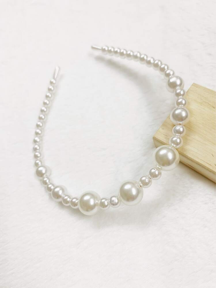 Faux Pearl Decor Headband | SHEIN