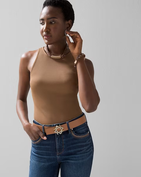 WHBM® FORME Rib Tank | White House Black Market