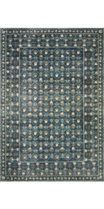 Rifle Paper Co. x Loloi Eden Collection EDE-03 Indigo 8'-6" x 11'-6" Area Rug | Amazon (US)