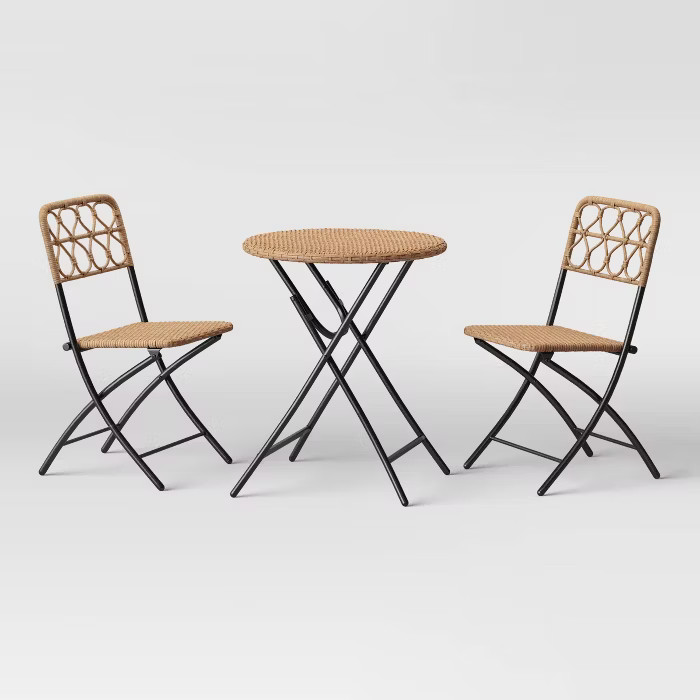 Britanna 3pc Folding Patio Bistro Set - Opalhouse™ | Target