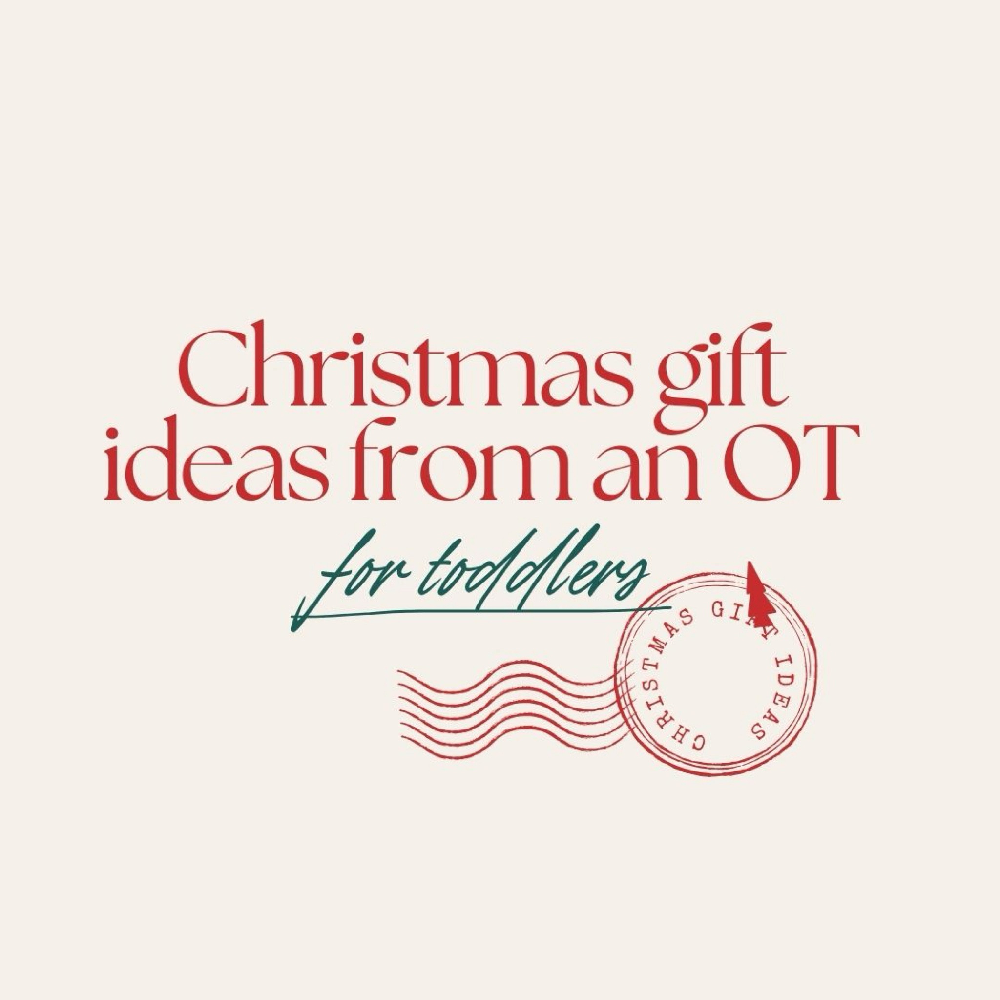 Fun toddler gifts recommended by an OT! 

#LTKFamily #LTKKids #LTKGiftGuide
