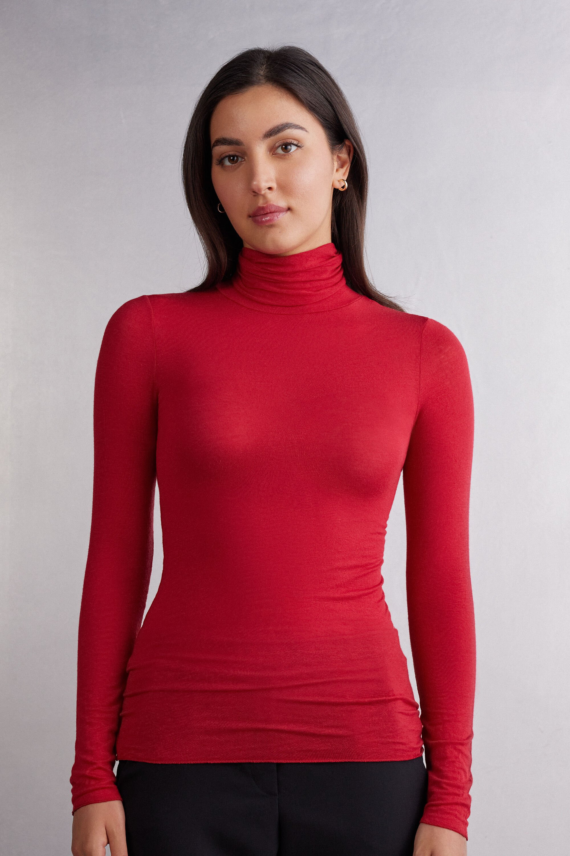 Lightweight Turtleneck in Modal Cashmere | Intimissimi | Intimissimi (US)