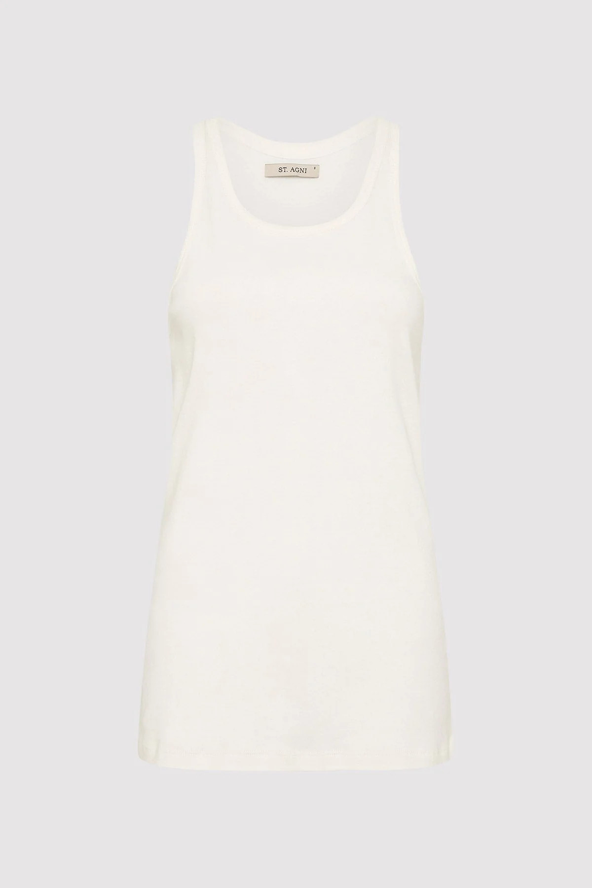 Organic Cotton Everyday Tank - White | St. Agni (US, UK, EU)
