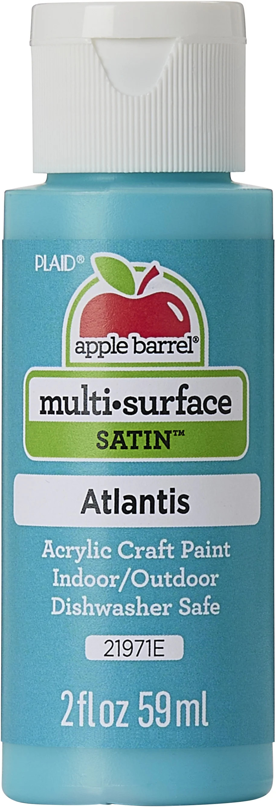 Apple Barrel Multi-surface Acrylic Craft Paint, Atlantis, 2 fl oz | Walmart (US)