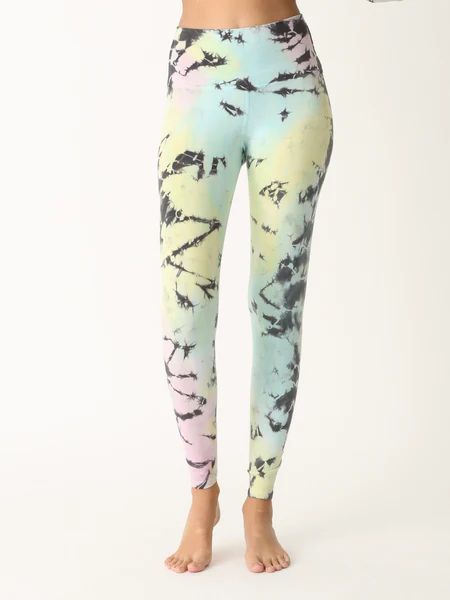 Sunset Legging - Opal / Lavender / Glow | Electric & Rose