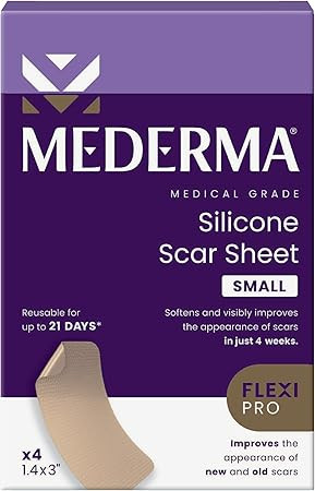 Mederma Medical Grade Silicone Scar Sheets - Improves Appearance of Old & New Scars from Injury, ... | Amazon (US)